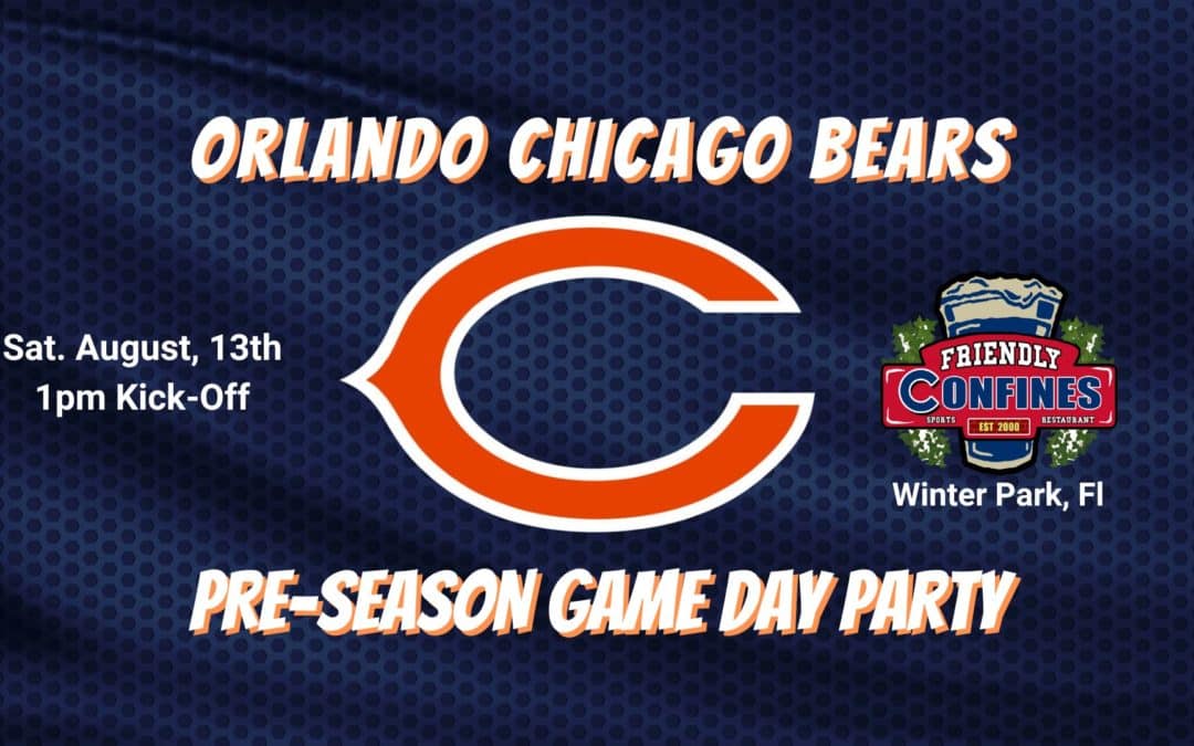 Game Day Watch Parties - Orlando Chicago Bears
